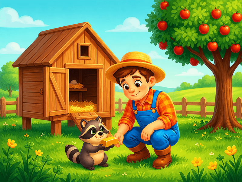 Meet the raccoons: your new gold-hunting friends!